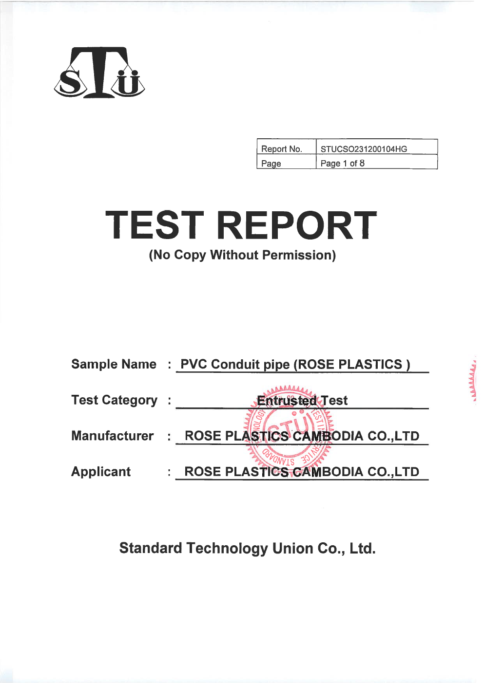 Pvc Reput Rose Plastics Cambodia Co., Ltd - Co-Fuonder